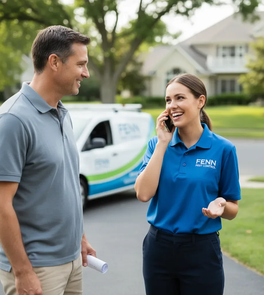 Fenn Pest Control customer support in Bonduel